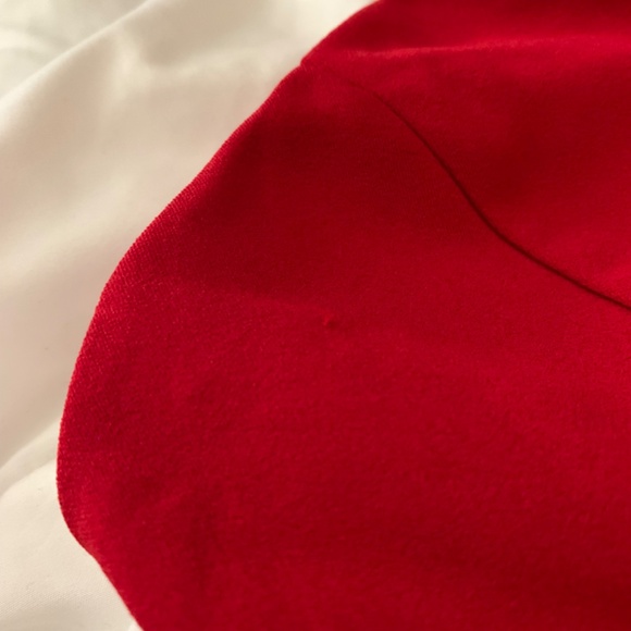 HELLO MOLLY SHOULD HAVE STAYED HOME DRESS RED SMALL - Picture 7 of 7